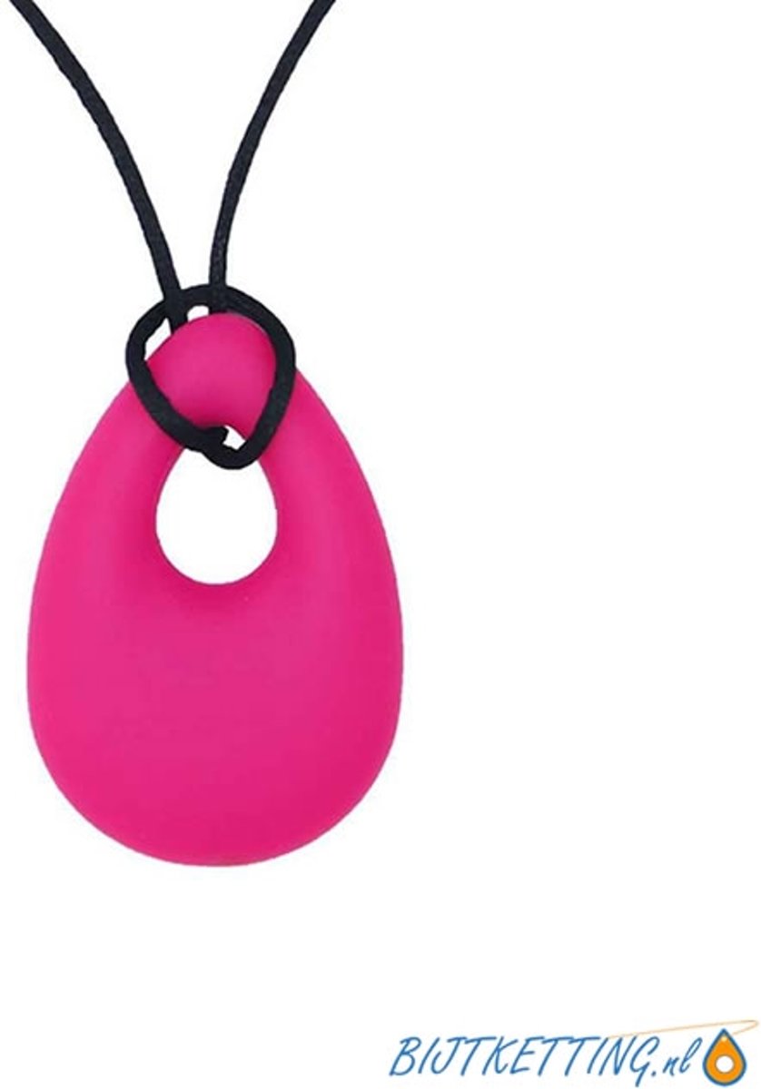 Bijtketting Kauwketting | Druppel | Chewelry | Fuchsia